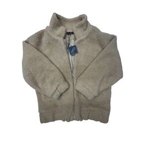 NWT  Zaful Teddy Jacket W Medium Cozy Zipper Oversized